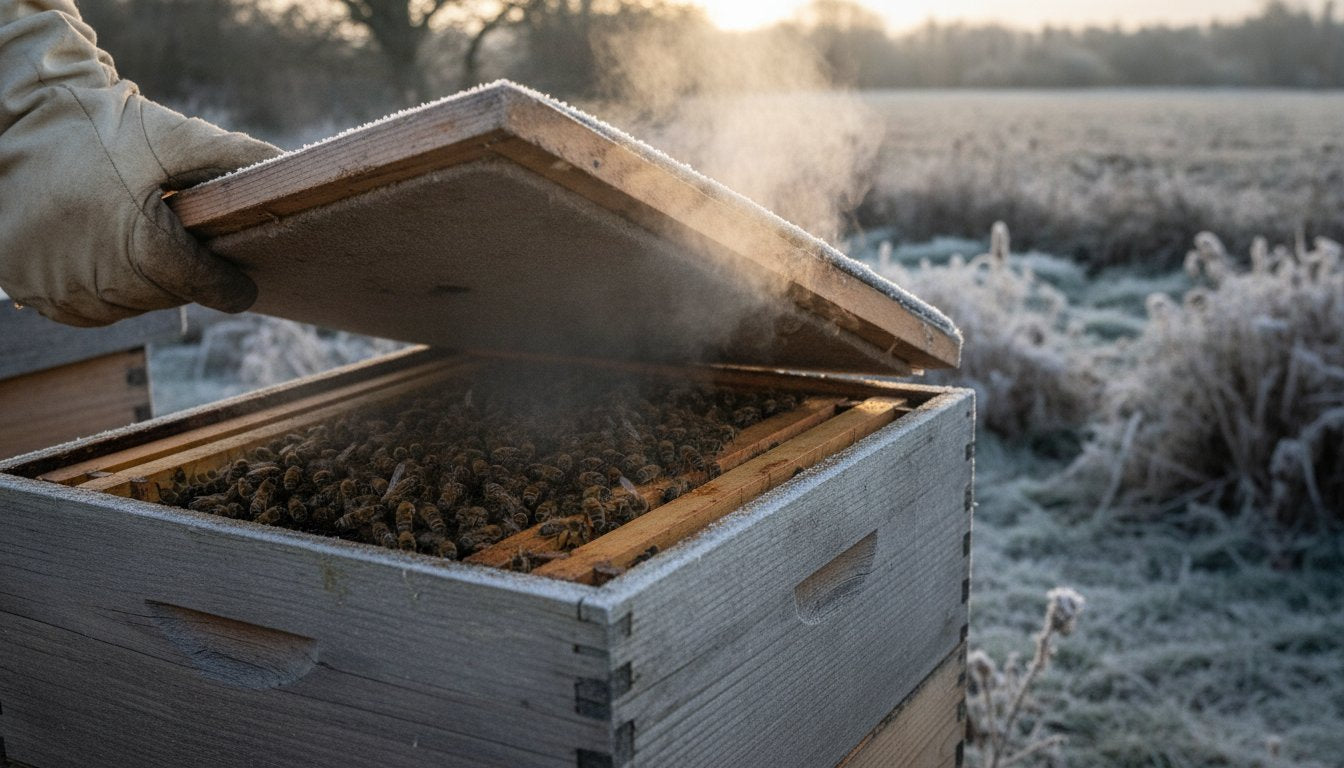Beehive Ventilation in Winter UK: The Definitive 2026 Guide to a Dry Colony