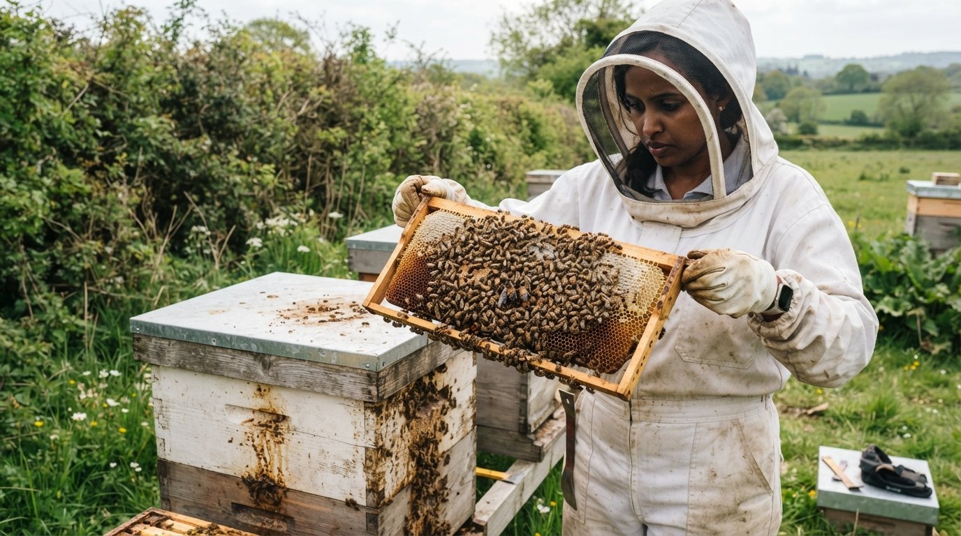 Carniolan bee temperament and choosing queens for UK conditions