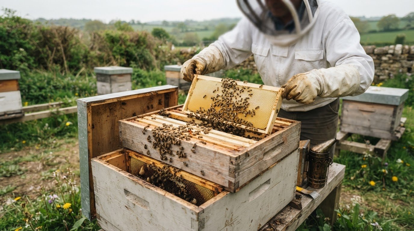 How to Do a Bailey Comb Change for Better Hive Hygiene