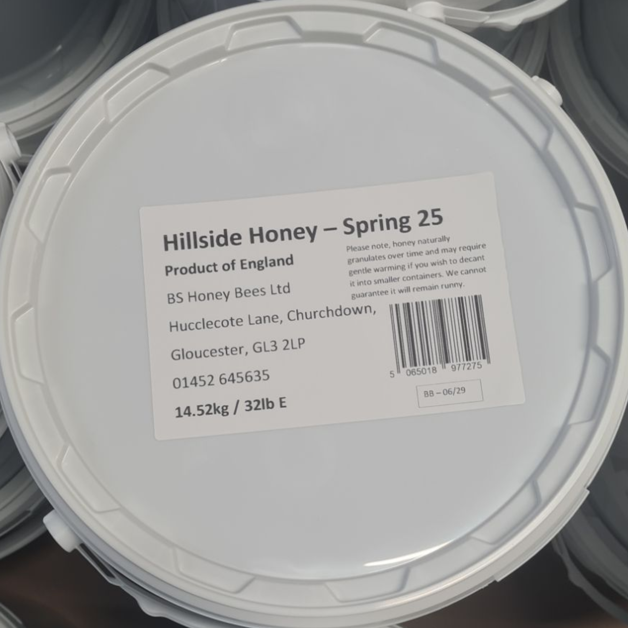 Bulk Buckets of Honey